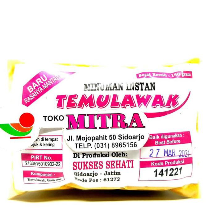 

Best Produk] Sukses Sehati Minuman Instan Temulawak 150Gr