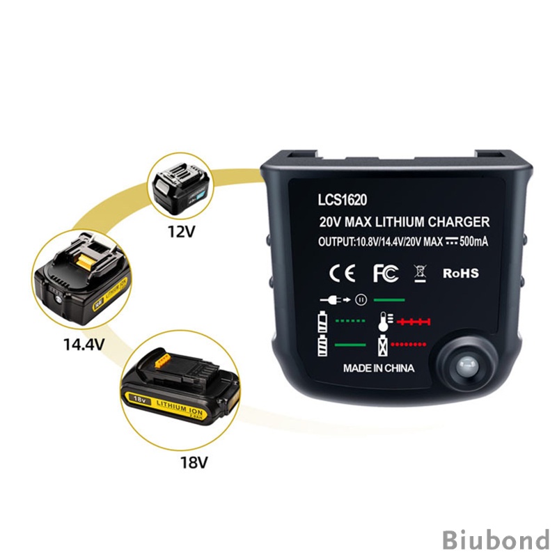 Lcs1620 Charger Baterai Lithium Ion 20v Max Untuk Lbxr20 Lbxr20-Ope Lb20 Lb2X4020-Ope