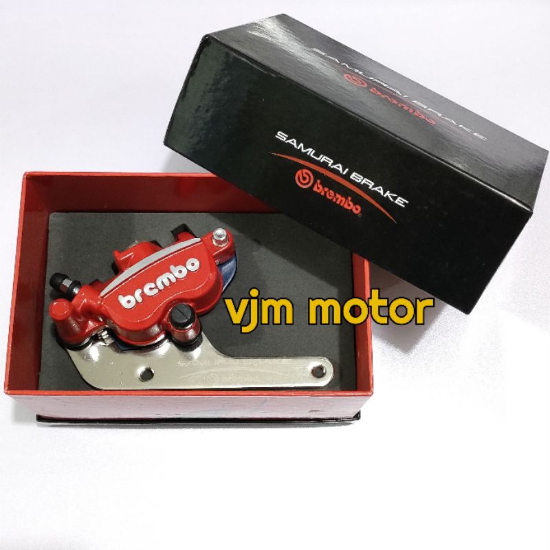 kaliper Beat vario Scoopy 2 piston buat cakram 260mm Beat Vario scoopy new model plug and play brcmbo model Samurai