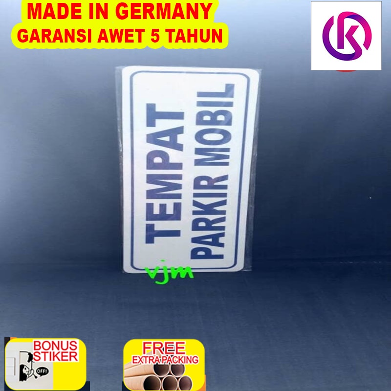

Grosir Plat PARKIR MOBIL 14x40cm