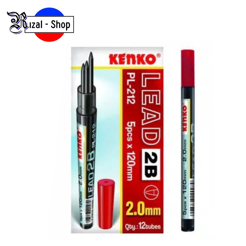 

Isi Pensil Lead Kenko PL 212 2.0 mm 2B