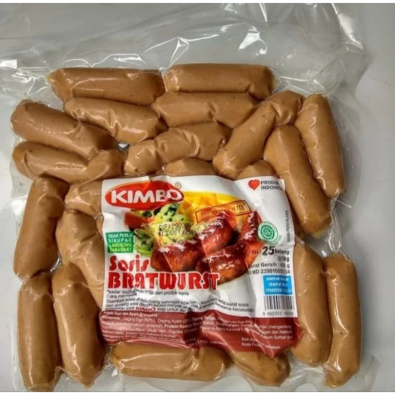 

Kimbo Bratwurst Mini isi 25 Pcs