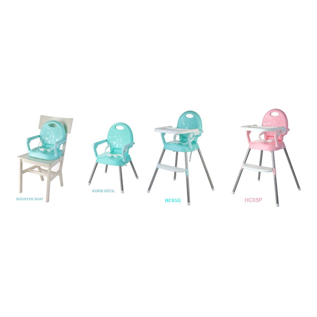 Baby Safe High Chair 3in1 HC05 (Tersedia varian warna)