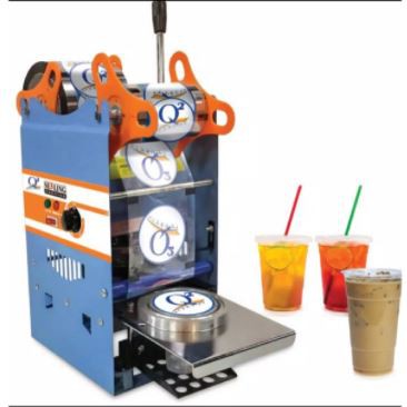 Mesin Cup Sealer Press Gelas Plastik ETON Sealing Machine 12oz 14oz 16oz