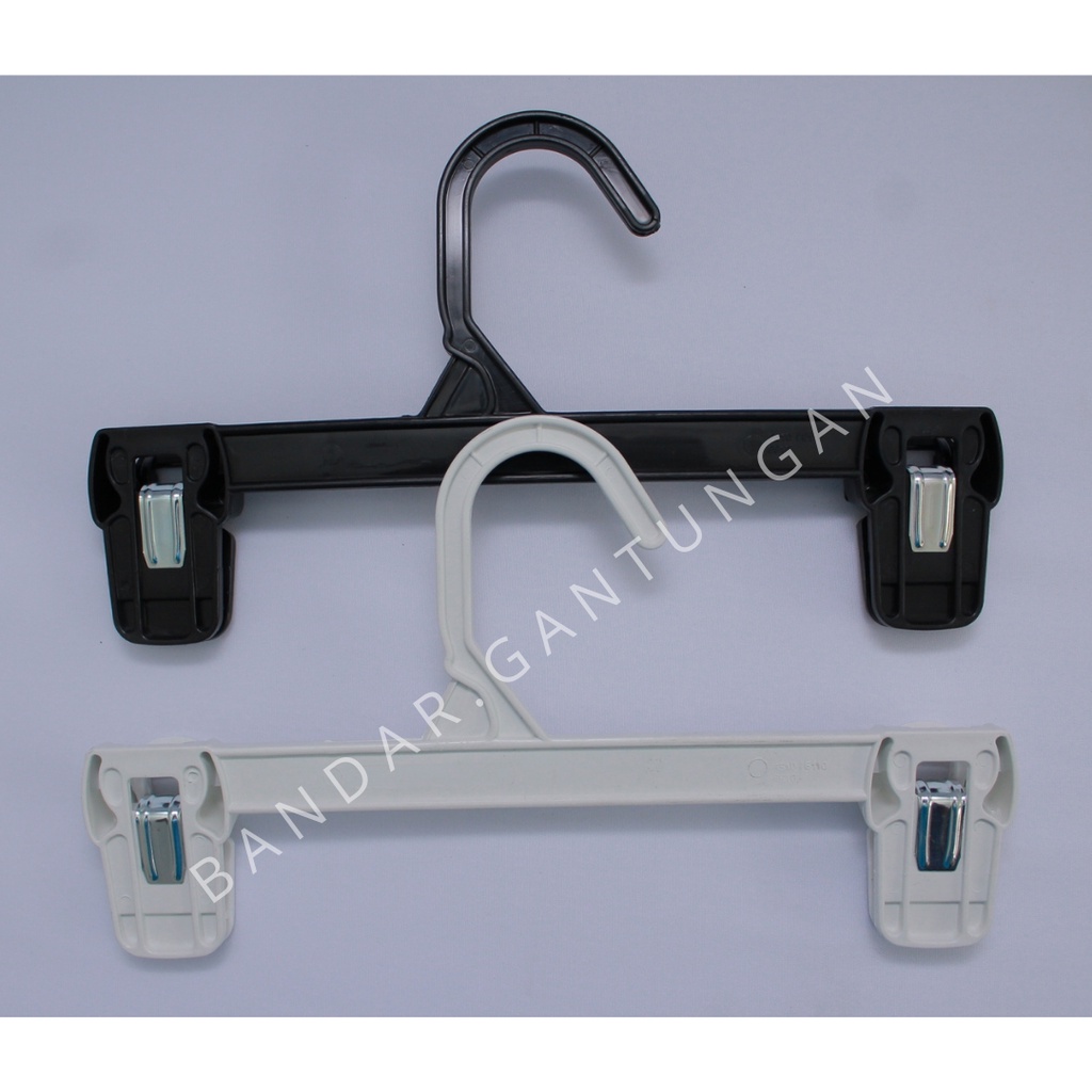 Hanger Plastik Jepit Gantungan Celana Hanger Celana Rok Hanger Jepitan-BH