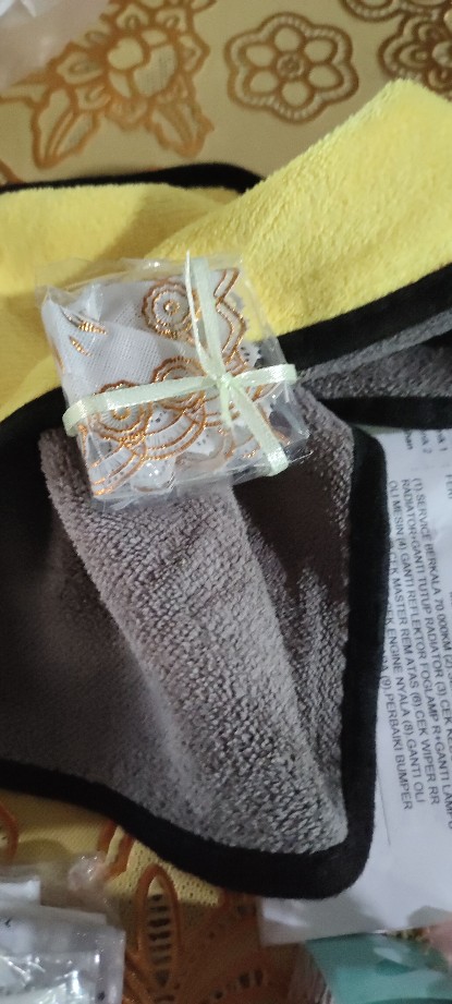 500 Gsm Kain Lap Kuning Microfiber Detailing Mikro Fiber Kuning 30x30 Cm Kain Cuci Motor Mobil Tebal