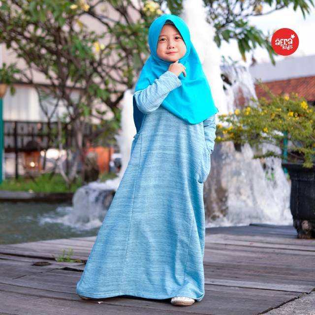 Baju muslim Afrakids Gamis Anak GA005