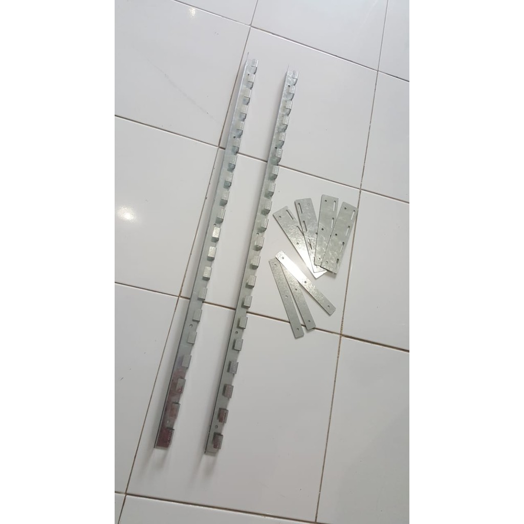 Jual Hanger + Bracket Untuk Tirai PVC / Tirai Plastik Termurah