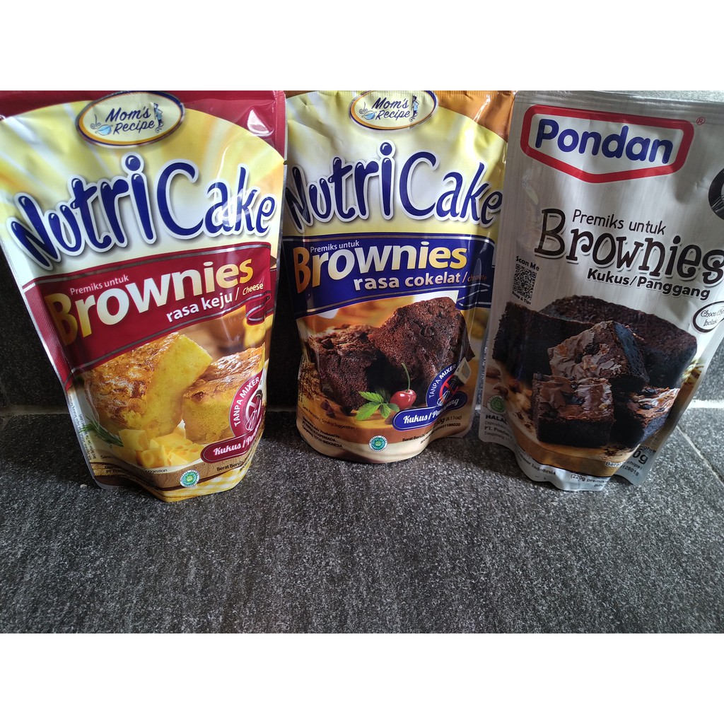 

Nutricake brownies keju / coklat 230gr