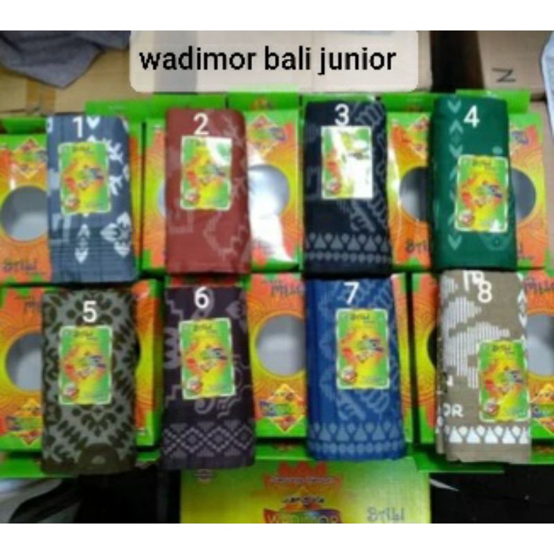 SARUNG WADIMOR BALI JUNIOR / SARUNG WADIMOR ANAK / SARUNG MURAH GROSIR , wadimor murah , wadimor