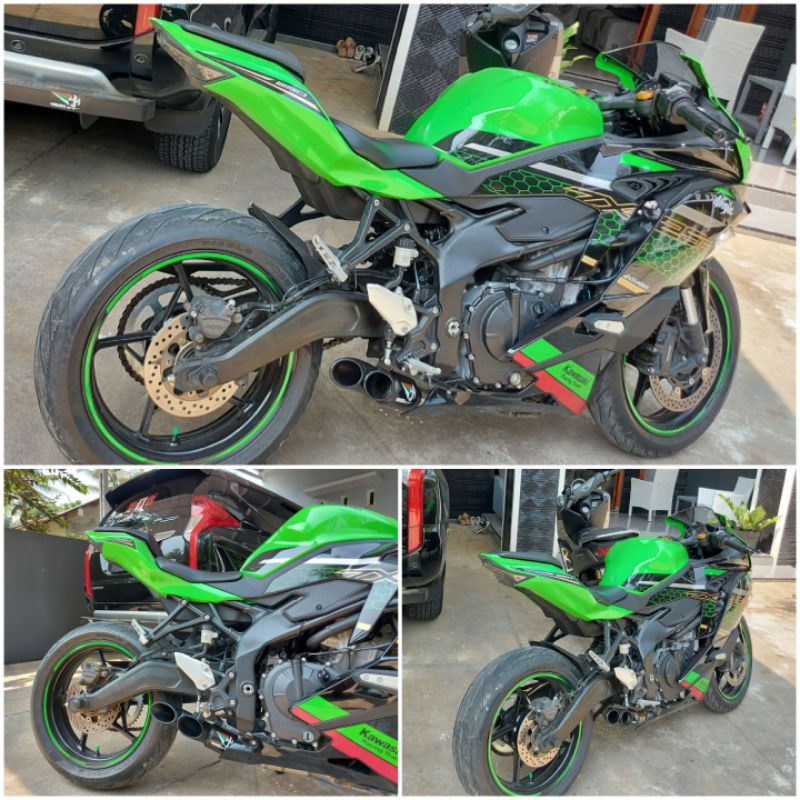 knalpot full system yakuza gp underbely ninja zx25r pnp