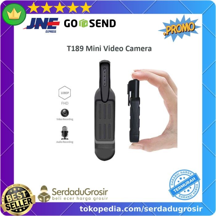 

Kamera Pengintai Mini Spy Video Camera Bentuk Pulpen Clip 1080P - T189