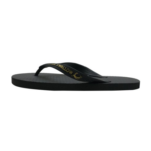 Sandal Jepit / Sendal Jepit Sun Swallow Pearl Cross Black Wanita