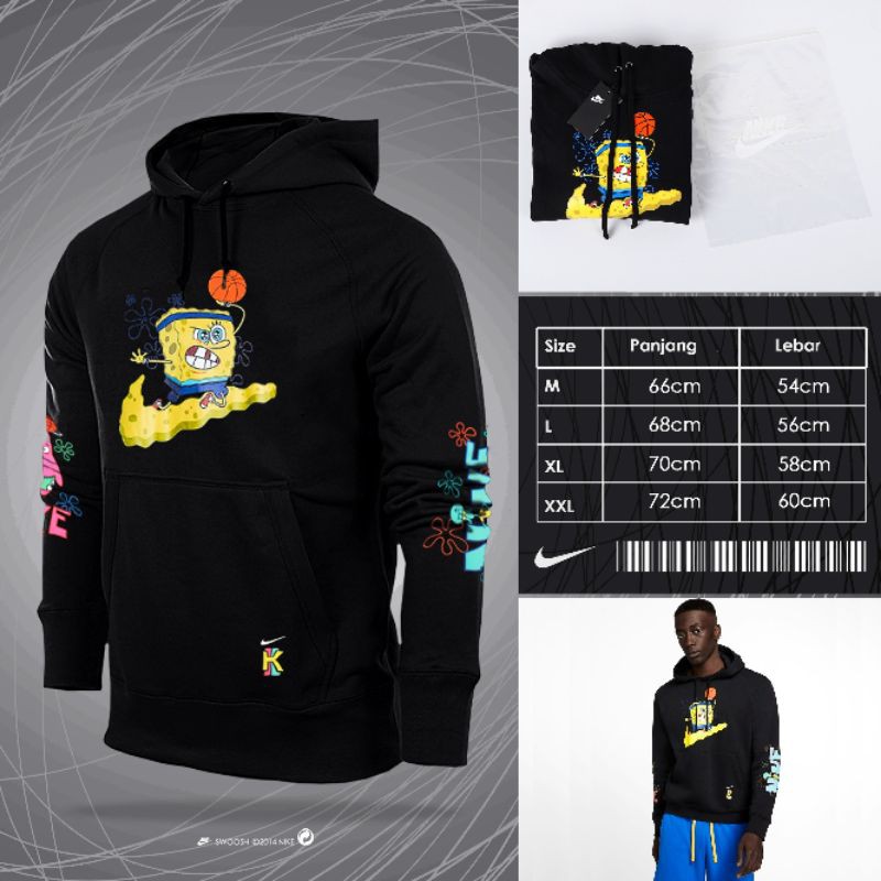 spongebob x nike hoodie