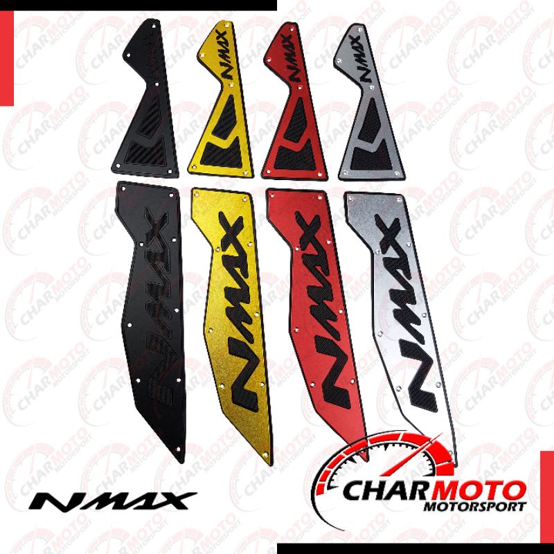 Bordes pijakan kaki Yamaha nmax 155 TST GMA CNC PNP - Charmoto