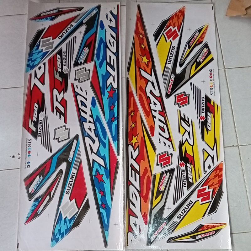 striping list satria fu injeksi variasi motif raider