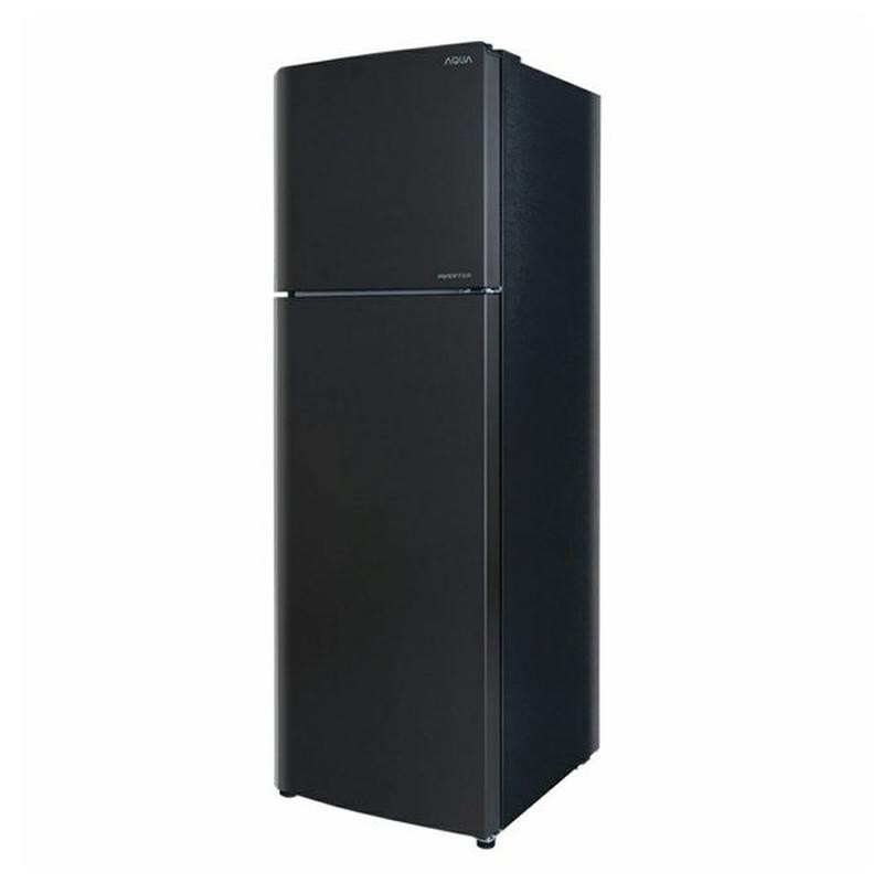 LEMARI ES KULKAS 2 PINTU AQUA JAPAN AQR-305IM DS INVERTER KAPASITAS 235 LITER - NEW AQR 305 IM
