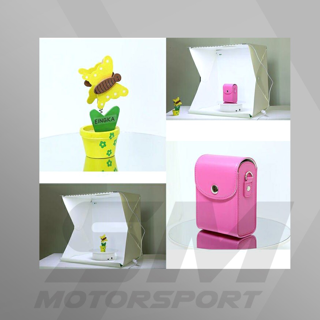 Mini Photo Studio Box SIZE S Portable LED Kotak Foto Produk