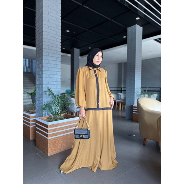 VANIA DRESS BY IYALUNA / gamis wanita muslimah