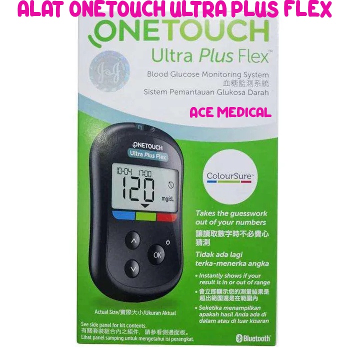 Alat Cek Gula Darah Onetouch Ultra Plus Flex
