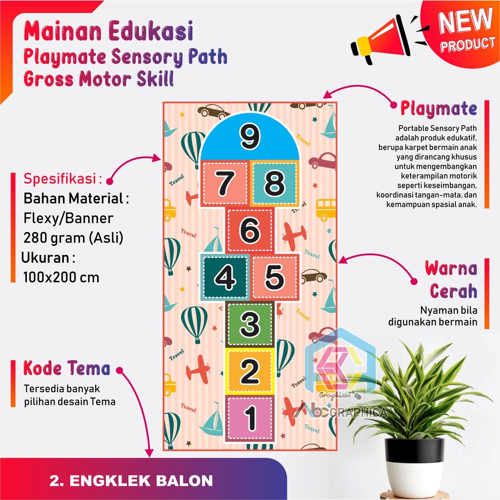 playmate Engklek Banner engklek mainan engklek mainan edukasi  Mainan Edukatif  Minan Jadul banner