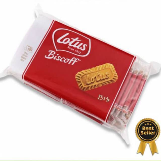 

Lotus Biscoff .caramelised biscuit.. individual pack 25 pc (156 gr)