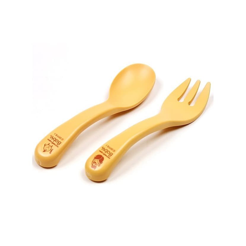 Mothers Corn Self Training Spoon and Fork Set / Sendok Anak