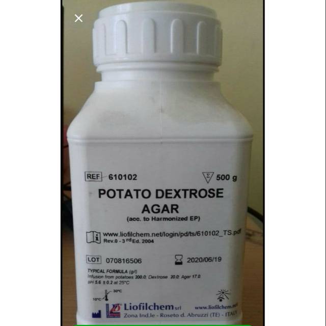 Potato Dextrose Agar,  500 Gram