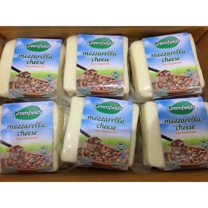 

Greenfields Mozzarella 200gram mozarella