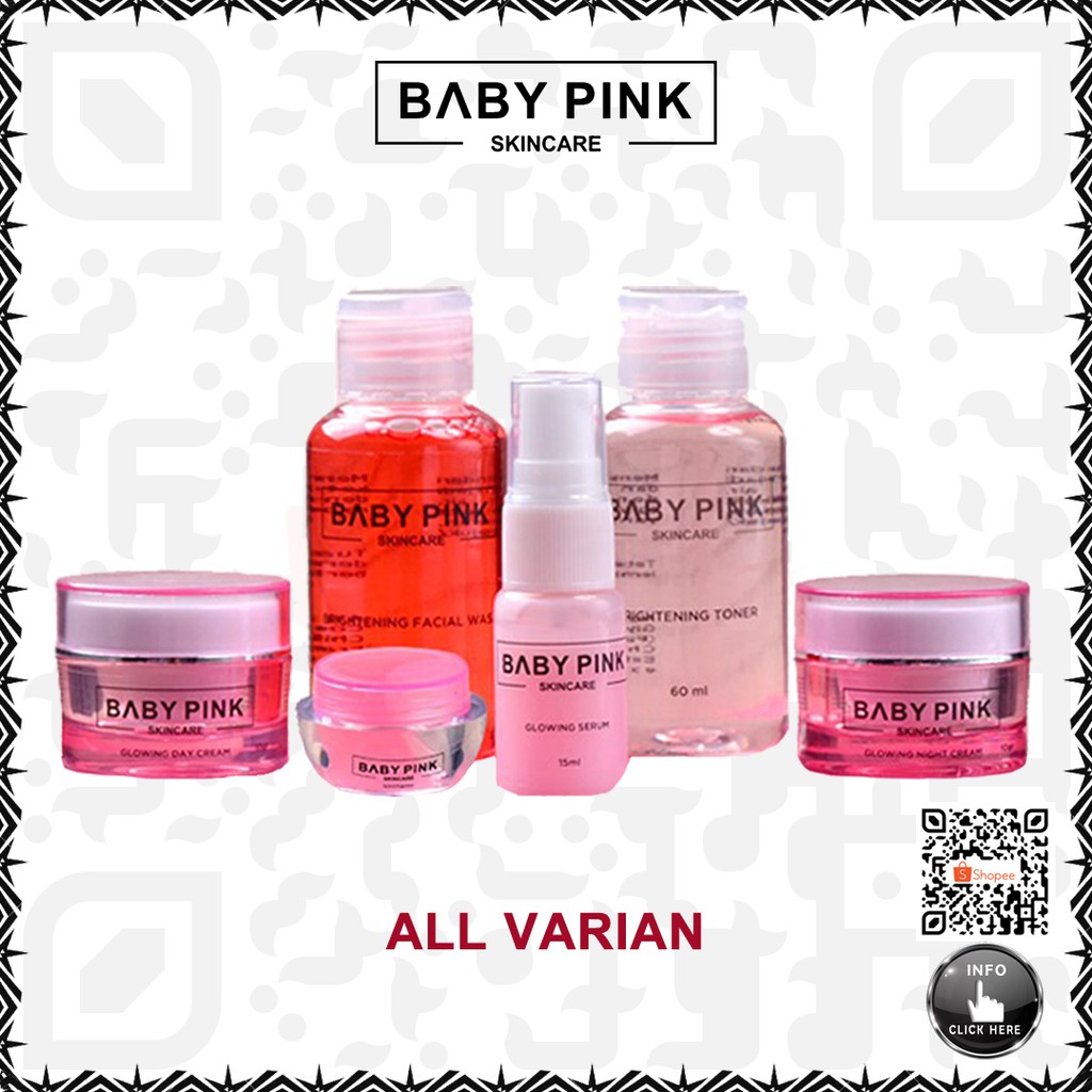 BABY PINK SKINCARE WHITENING ACNE SERIES BABYPINK Shopee