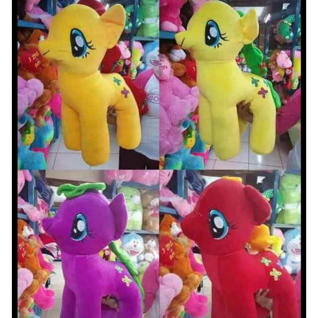 BONEKA KUDA PONI JUMBO BONEKA KUDA PONI GEDE BONEKA UNICORN BONEKA LITLLE PONI