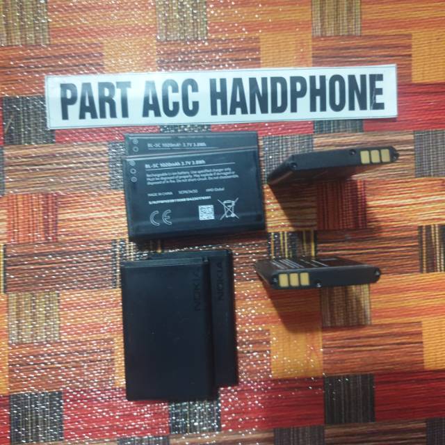 Baterai nokia bl5c bl-5c ori original