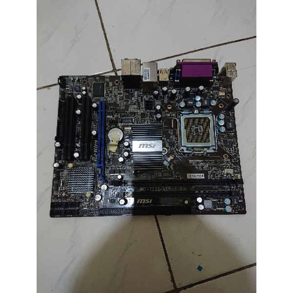 Mobo MSI G41M-P28 tidak tampil