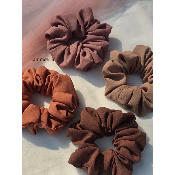 Daily Scrunchie Premium/ Scrunchie imut / Scrunchie / ikat rambut premium