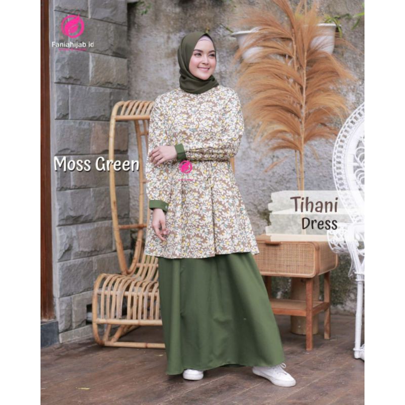 Tihani dress ori Faniahijab.id