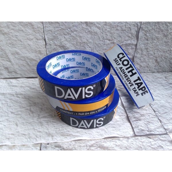 

Lakban Hitam Davis 1 Inch