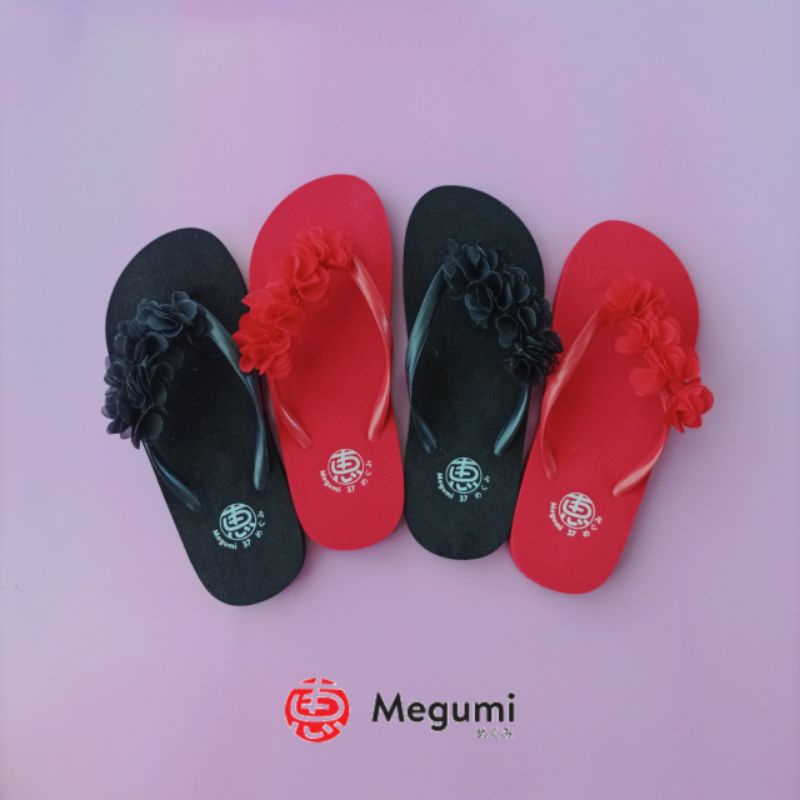 Sandal wanita Megumi  Lychee