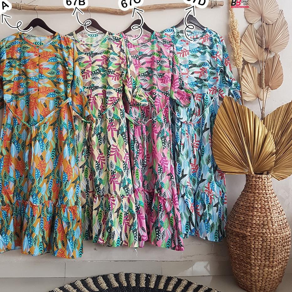 [PREMIUM PRODUCT] (BBGAMIS-01) Gamis Katun Jepang Terbaru Motif Sultan, Bunga, dan Etnik Size XL