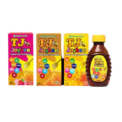 Tj JoyBee Madu Multivitamin / Madu TJ / Madu Alami / Multivitamin /  Daya Tahan Tubuh / Penambah Napsu Makan