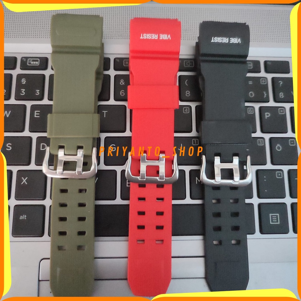 STRAP TALI JAM TANGAN RUBBER WATCH BEND DIGITEC 2093 DG 2093 DG-2093