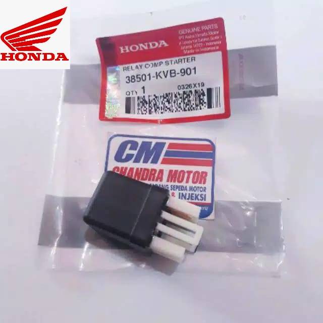 bandik bendik stater - relay stater beat vario supra x 125 karisma  38501-KVB-901 asli HGP HONDA