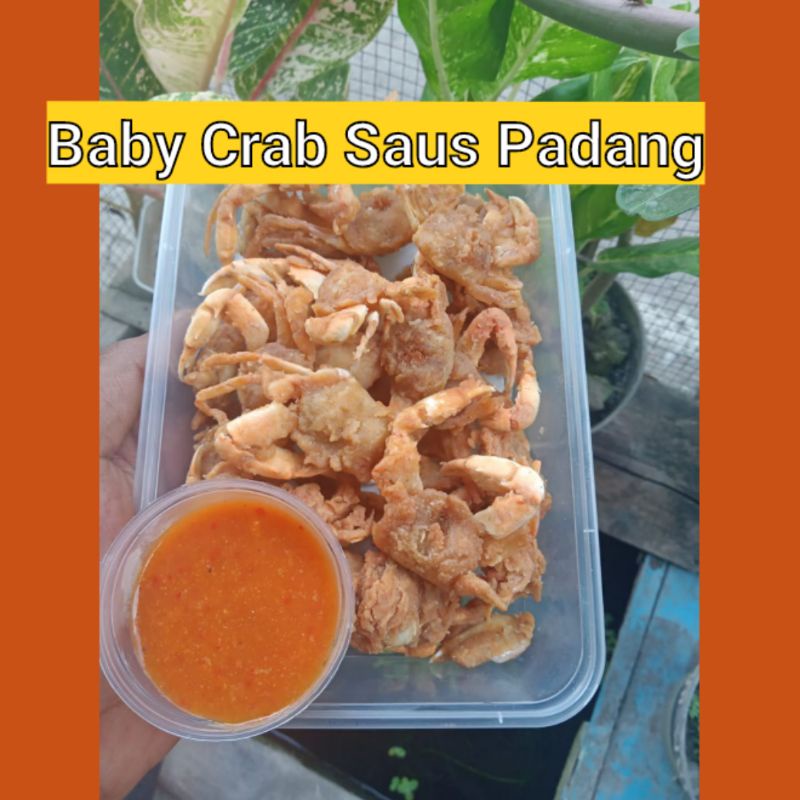 

BABY CRAB CRISPY SAUS PADANG / KEPITING KRIUK