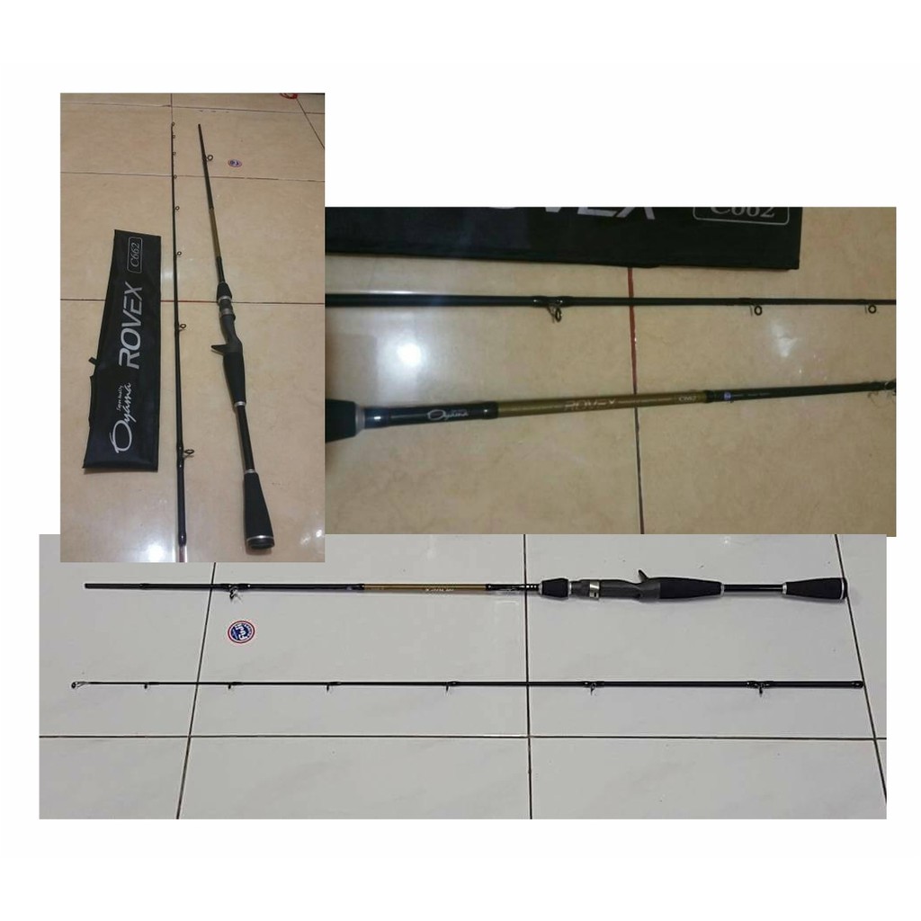 Alat Mancing Joran Pancing BC Oyama Rovex 602 180 Cm Action 8-17 Lb