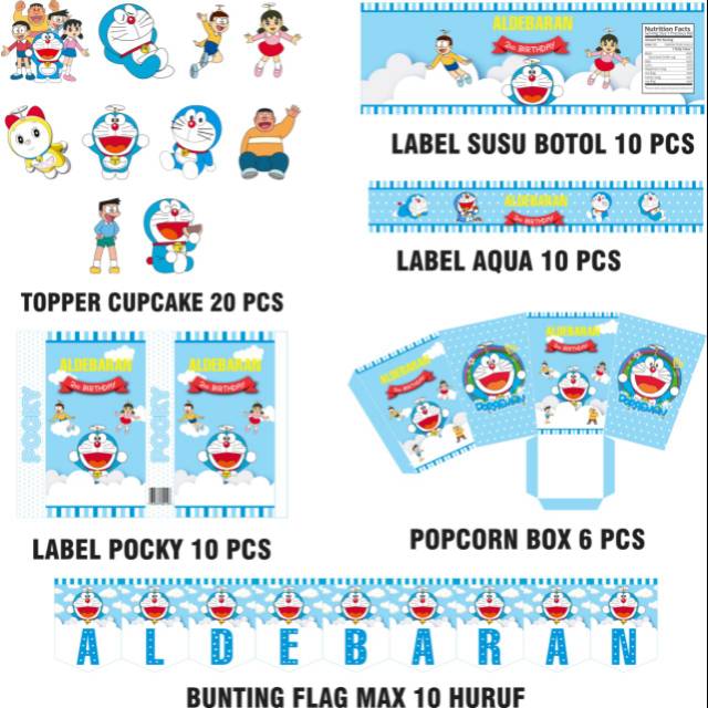 

paket label ultah