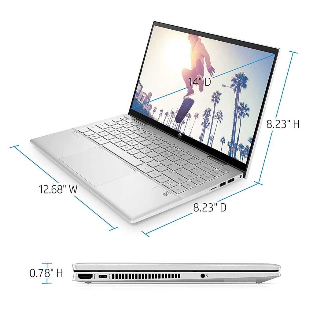 Laptop HP PAVILLION X360 EK0113TU i3 1215U 8GB 512ssd + PEN