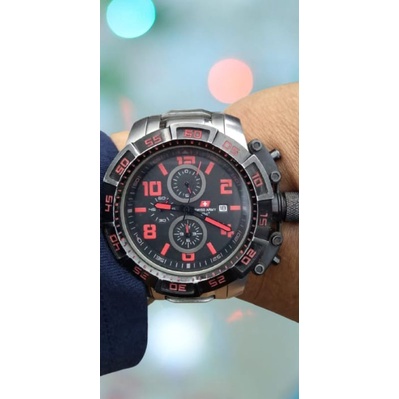 Jam Tangan Swiss Army Original CHRONO Pria