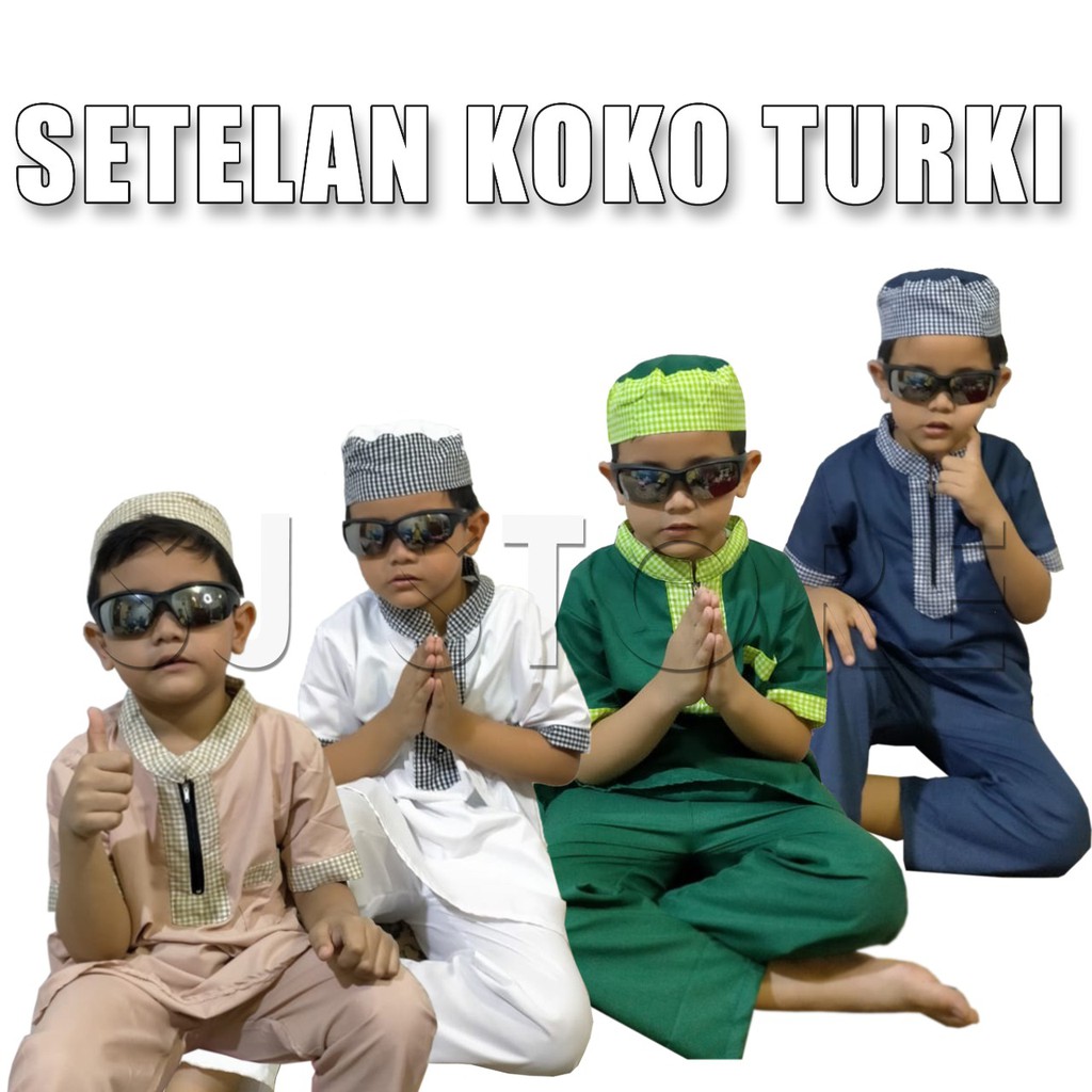 Setelan Anak Koko Turki Termurah 1 - 6 TH