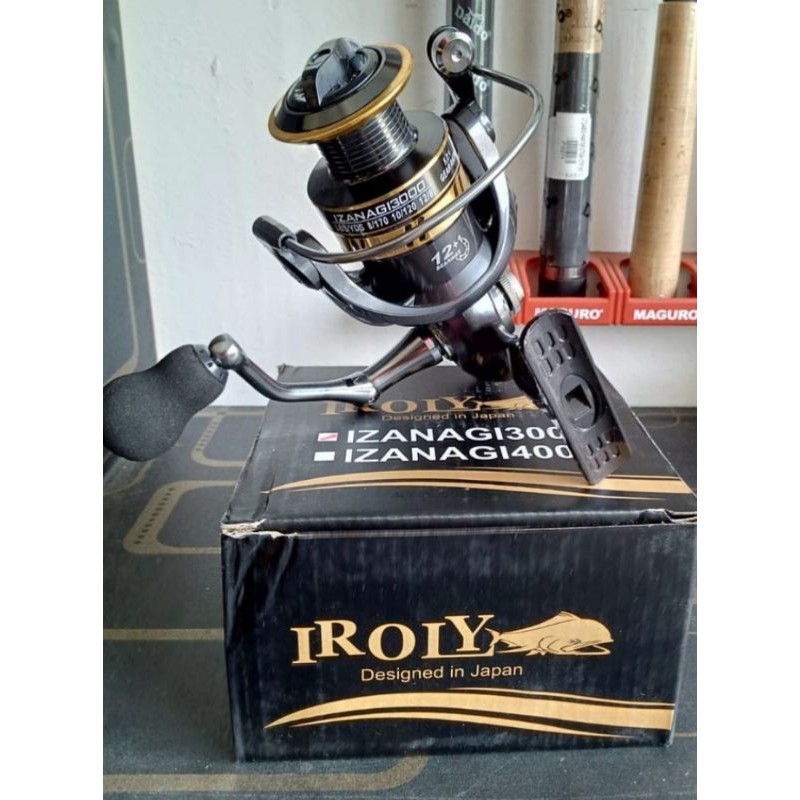 Reel pancing iroly IZANAGI 3000 4000 13bb powerhandle