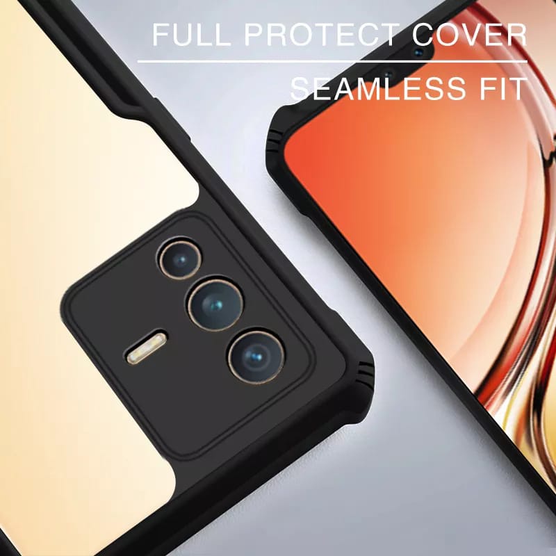 PROMO Case vivo V23 5G Softcase Transparan Akrilik Slim Armor Back Cover Case Transparan For Vivo V23 5G