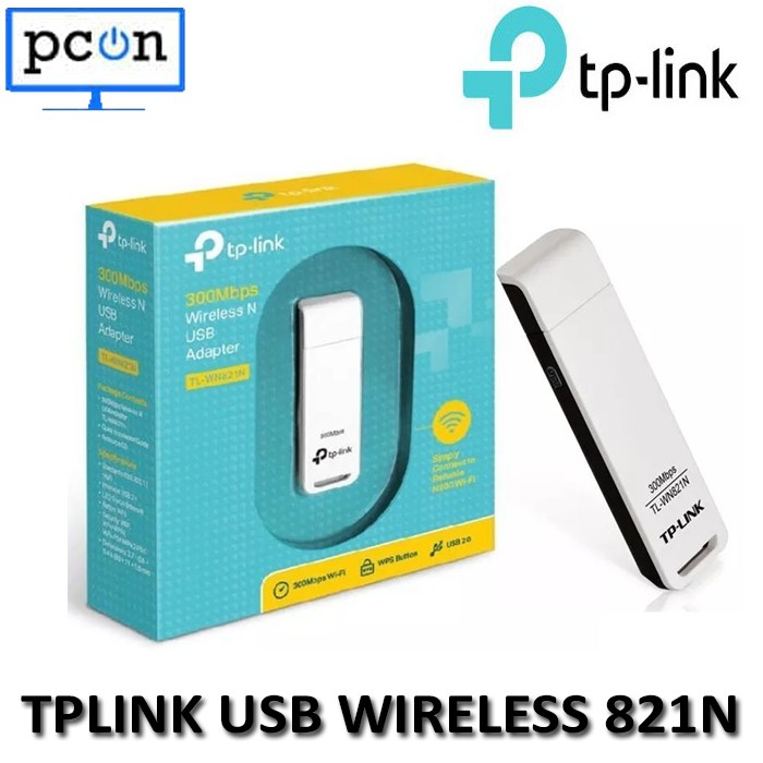 USB Wifi Tp Link TL-WN821N Wireless N Usb Adapter 300Mbps TP-LINK